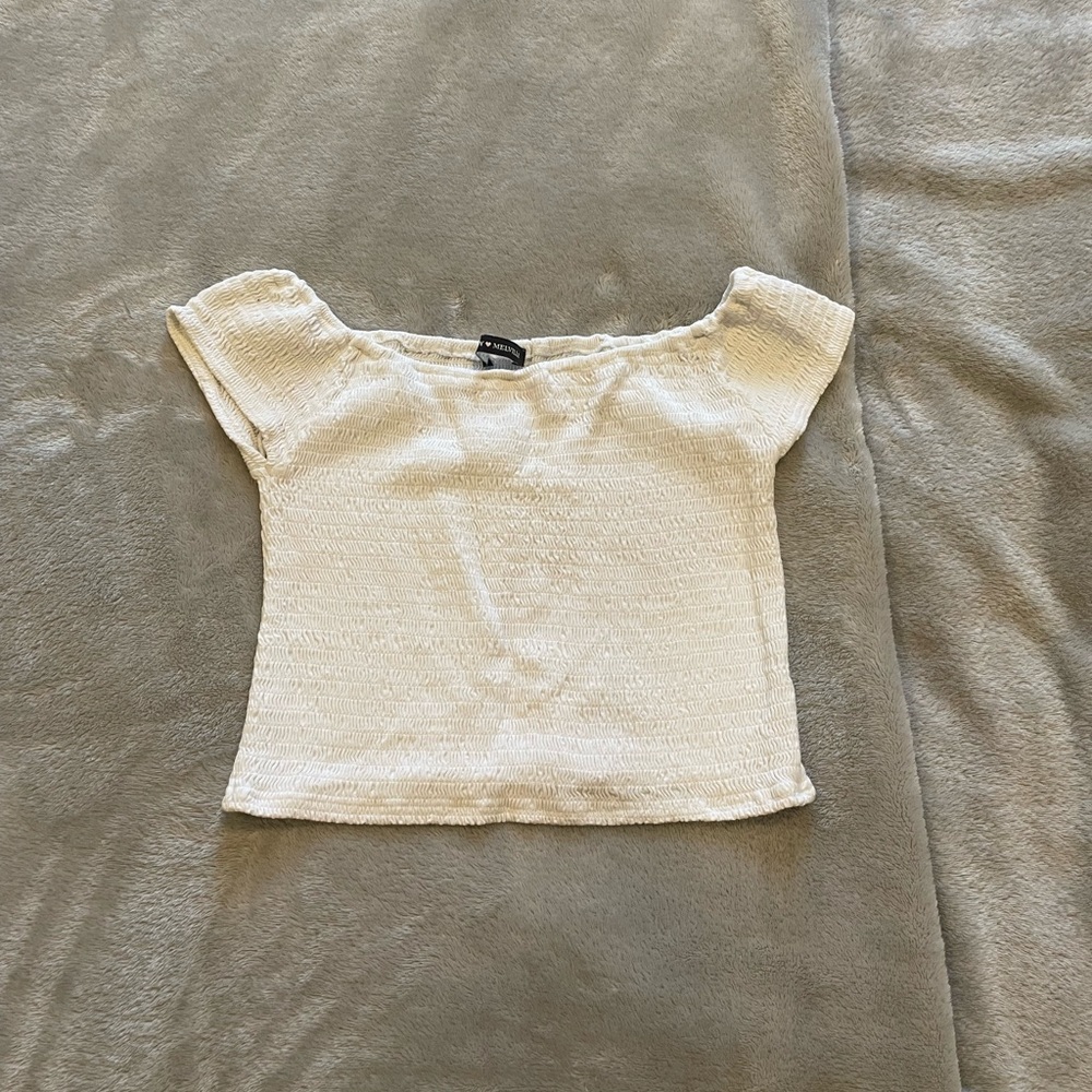 White Brandy Melville Crop Top